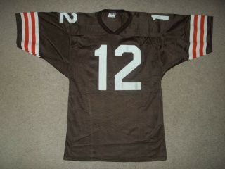 Vtg Rare Vinny Testaverde Cleveland Browns Venus Athletic Wear Size 38 - 40 Jersey