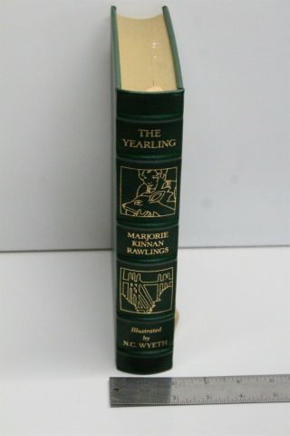 Easton Press Collectors Leather Book The Yearling By Marjorie Kinnan Rawlings