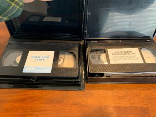 (2) VHS CONRAIL Footage,  Clear Block & Pentrex 3