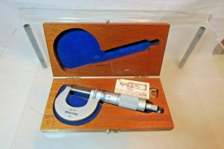 Vintage Brown & Sharpe 1/100mm Micrometer Tool Number 12