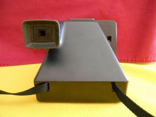 VINTAGE POLAROID ONE STEP RAINBOW INSTANT SX - 70 FILM CAMERA WITH STRAP,  AND INST 3