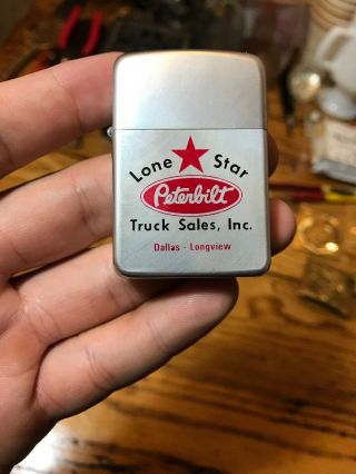 Vintage Storm King Cigarette Lighter - Peterbilt Trucks Advertising Vintage Dallas