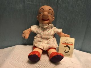 Mr.  Magoo Doll Vintage 1989 W/ Tag Vinyl Head Television Character