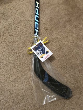 Victor Hedman Tampa Bay Lightning Game Autographed Hockey Stick