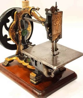 Top Very Rare Antique Sewing Machine The Challenge Circa 1870 Uk
