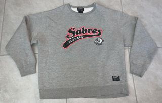 Vintage 90’s Buffalo Sabres Nhl Sweatshirt Crewneck Size Men’s Xl