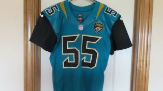 Jacksonville Jaguars Authentic Game Issued Jersey sz 40 3