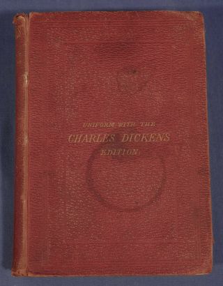 Speeches Literary And Social By Charles Dickens Antique Hc Ca.  1860 - 1870 