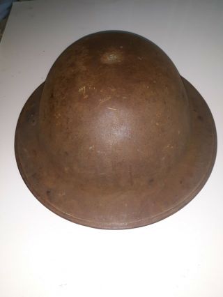 Authentic Antique World War 1 American Doughboy Helmet