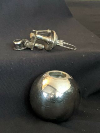 Vintage Weighted Steel Ball Table Lighter