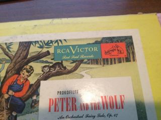 Rare Peter and The Wolf RCA 33 1/3 Serge Prokofieff,  Narrated by E Roosevelt 2