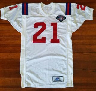 England Patriots 1994 Game Issued Throwback Ricky Reynolds Jersey Size 48