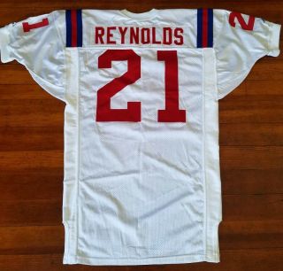 England Patriots 1994 Game Issued Throwback Ricky Reynolds Jersey size 48 2
