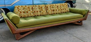Iconic Adrian Pearsall for Craft Associates Mid - century Modern Gondola Sofa 2