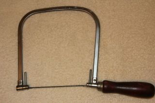 Vintage Millers Falls No.  47 Coping Saw Wood Handle