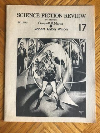Science Fiction Review 17 - George R R Martin - Game Of Thrones - May 1976