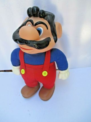 1989 Nintendo Mario 12 " Plush Doll By Applause Vintage Retro 8637