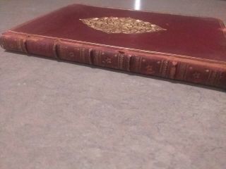 Late 1800s Or Early 1900s Vintage Rubaiyat Of Omar Khayyam With Golden Trimmed H
