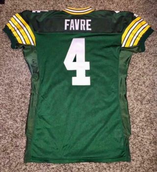 Brett Favre 1995 Green Bay Packers Game Worn Jersey Loa