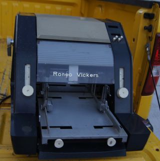 Vintage Mimeograph Stencil Duplicator Roneo Vickers