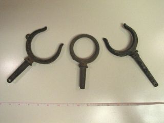 Vintage Old Oar Holders Hardware For A Boat Or To Use For A Display
