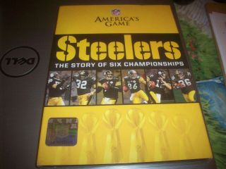 Pittsburg Steelers The Story Of Six Championships Dvd Still In Wrapper