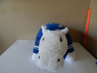 Indianopolis Colts Nfl Large 18 " Mascot Pillow Pet - Pre - Owned