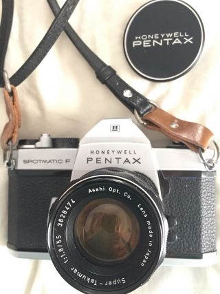 Vintage Honeywell Pentax Spotmatic F 35mm Film Camera Parts Cap