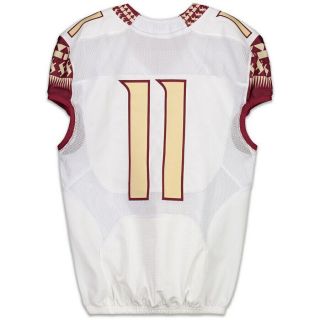 Florida State Seminoles FSU Game Issued Jersey 11 RARE GOLD NUMBERS Size 46 2