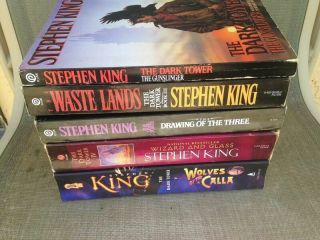 Stephen King The Dark Tower Books 1 - 5
