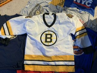 Boston Bruins Ccm Vintage Nhl Hockey Jersey Size Xl Misc Hockey Shirts