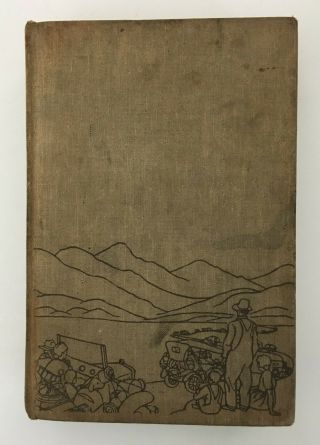The Grapes of Wrath by John Steinbeck HC First Edition 10th Printing 1939 3