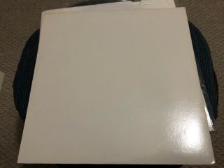 THE BEATLES (WHITE ALBUM) WITH POSTER & 4 PICS - VINTAGE 1988 RELEASE - 2 LP ' S 2
