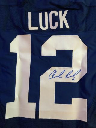 Andrew Luck Nike Skill On - Field Jersey Autographed PSA/DNA Team Issued Indy Colt 2