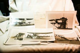 Vintage Us Military Official War Plane Photos With Letter