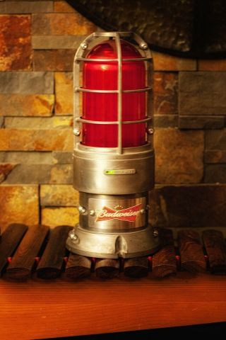 BUDWEISER RED GOAL LIGHT WIFI Goal Synced Lamp 2