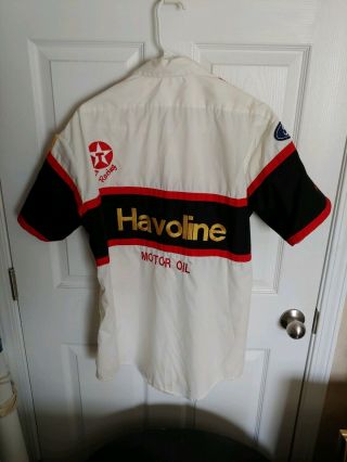 Vintage NASCAR 1987 Davey Allison rookie race pit crew shirt uniform rare 2