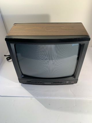 Vintage Magnavox Tv 13 " Rx 4030 In No Remote