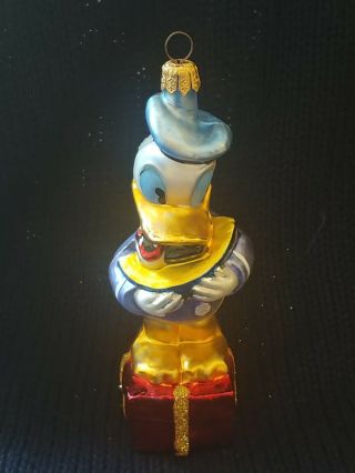 Christopher Radko Vintage 1996 Donald Duck Ready For Sea Ornament