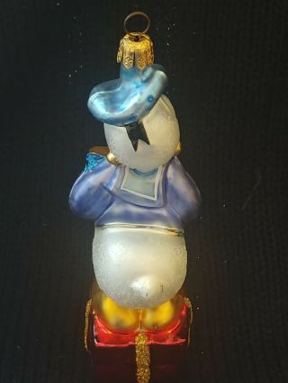 Christopher Radko Vintage 1996 Donald Duck Ready For Sea Ornament 3