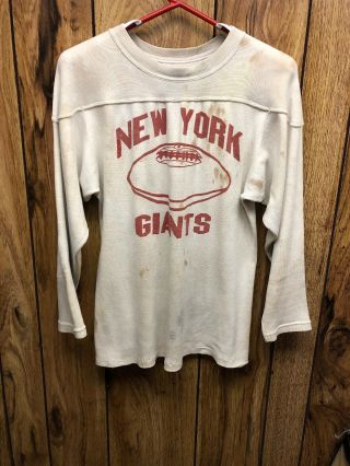 Vintage York Giants Practice Jersey.  30’s Or 40’s? Ken Strong Worn?