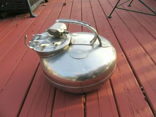 Vintage Surge Stainless Steel Can Milking Machine Pail