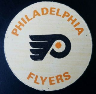 PHILADELPHIA FLYERS VINTAGE NHL APPROVED VICEROY MFG.  OFFICIAL GAME PUCK RARE 2