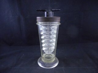 Fisherbrand Glass Milligan Gas Washer Chemistry Lab Vintage Apparatus 7 - 513