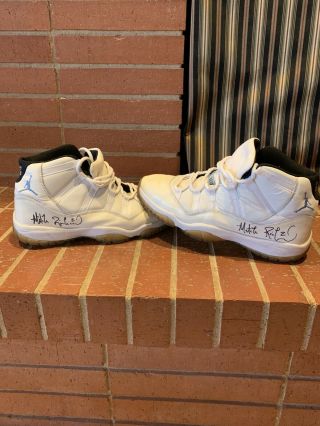 HOF Mitch Richmond,  Quentin Richardson Game Worn And Autographed On Both Shoe 2