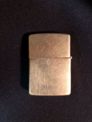 Vintage Zippo Pipe Solid Brass 1932 - 1988 Lighter