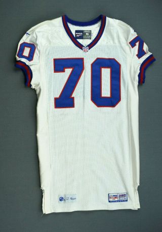 1998 Toby Myles York Giants Game Issued Jersey Size 46 Not Worn
