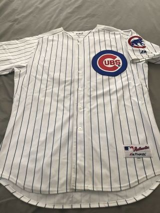 John Foster Game Worn 2004 Chicago Cubs Home Jersey