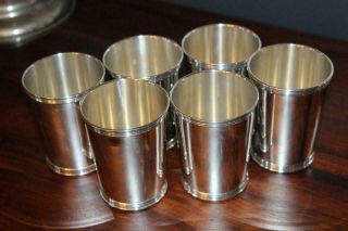 6 Manchester Silver Co.  Sterling Silver 3759 Julep Cup - No Monogram