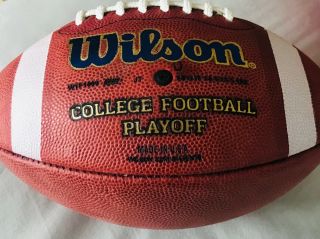 GAME ISSUED GAME AUBURN TIGERS WILSON CFP FOOTBALL 2